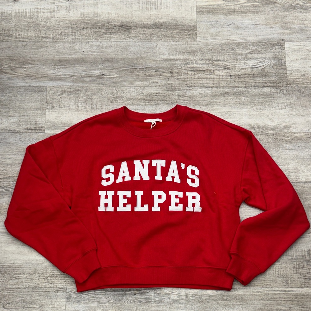 Z Supply Red Santa’s Helper Sweater